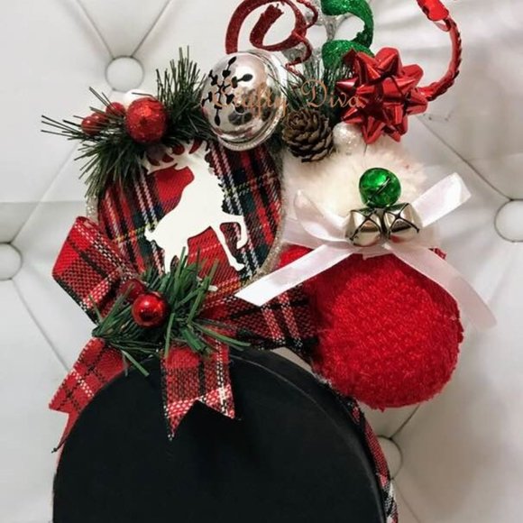 Christmas Mittens Headband Adult Christmas - Picture 7 of 11